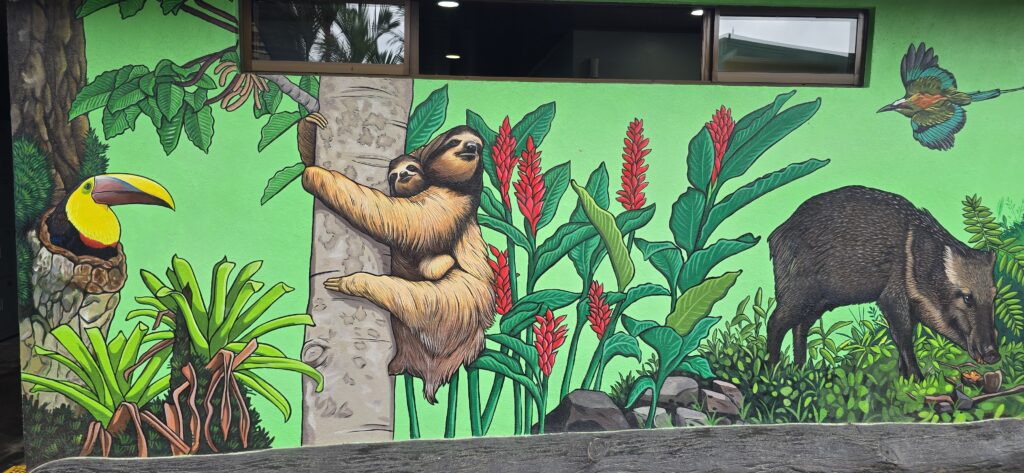 muurschildering costa rica